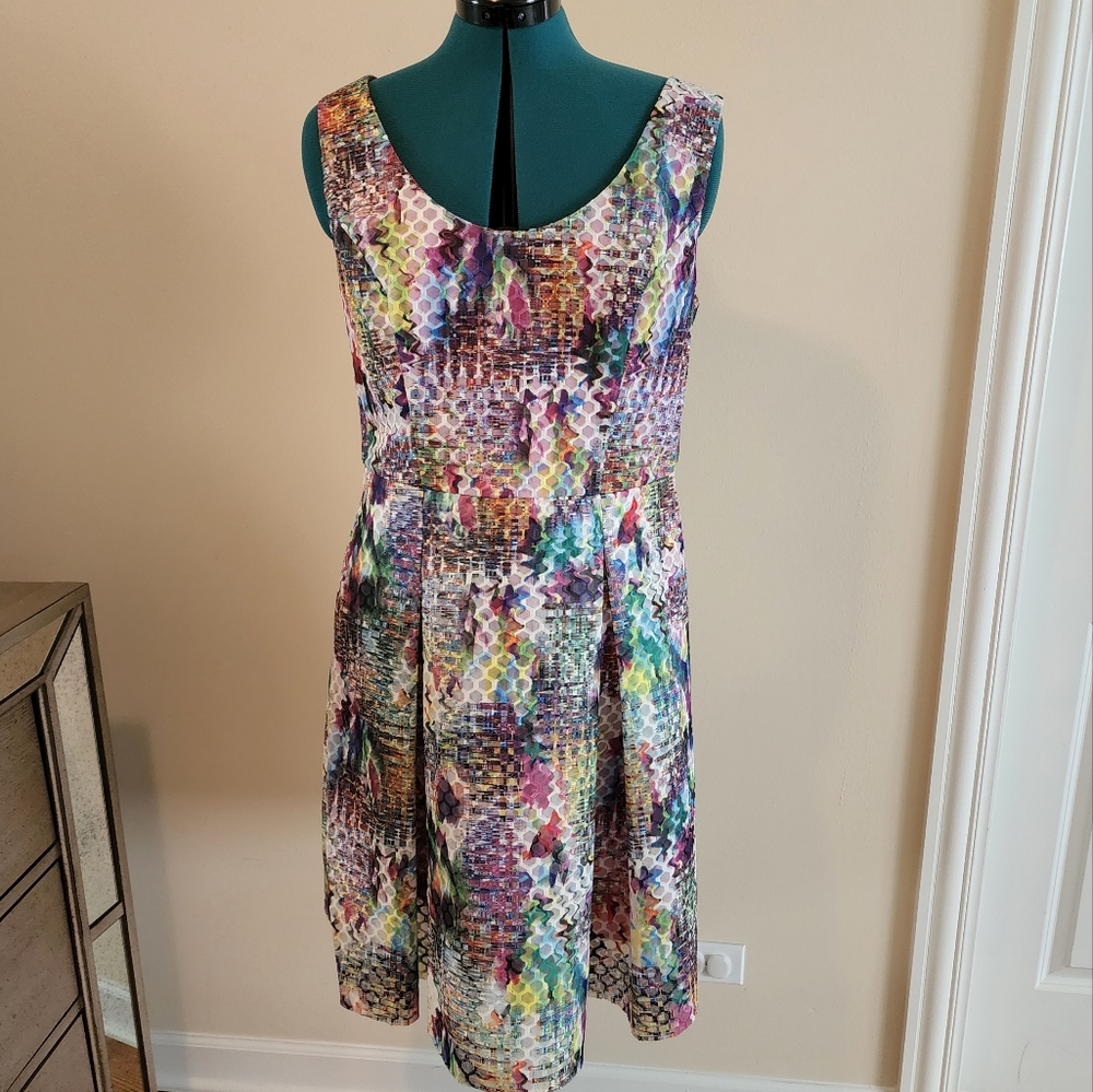 New York and Company Multicolor cocktail dress